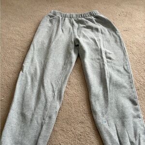 John galt cuffed light grey sweatpants